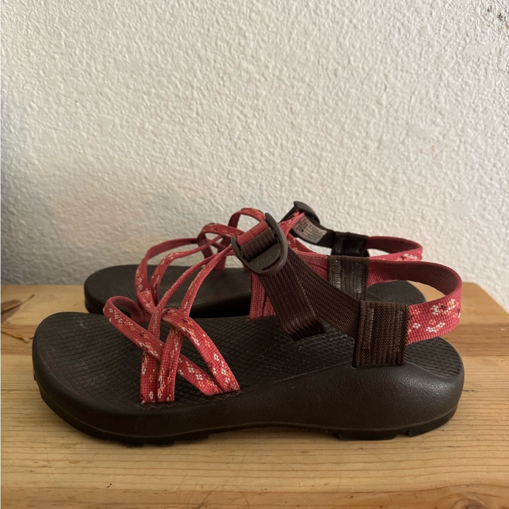 Chaco Women's Sandals - Brown and Pink